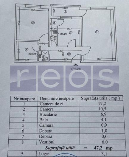 VANZARE APARTAMENT 2 CAMERE 50MP DRISTOR DECOMANDAT BLOC 1982 TEAVA DE GAZ - Poză 17