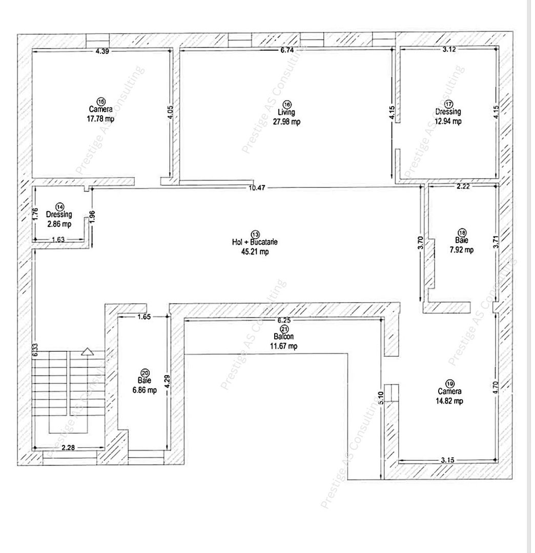 Proprietate versatila | 271 mp utili | renovata complet – Elisabetin, Porumbescu - Schiță 10