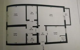 3 camere decomandat,Aradului-centrala proprie - Poză 13