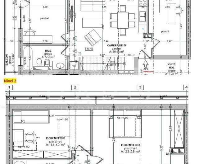 Vand Apartament penthouse cu scara interioara - 7 Noiembrie Cornisa - Poză 8