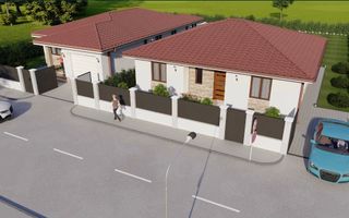 Casa, case semifinisate, la rosu, fundatie, complex rezodential Amati - Poză 4