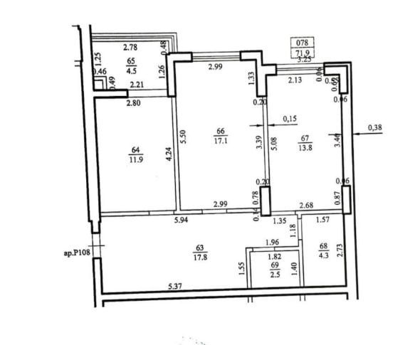 Vânzare, apartament, 2 camere, strada Vasile Lupu, Buiucani - Poză 3