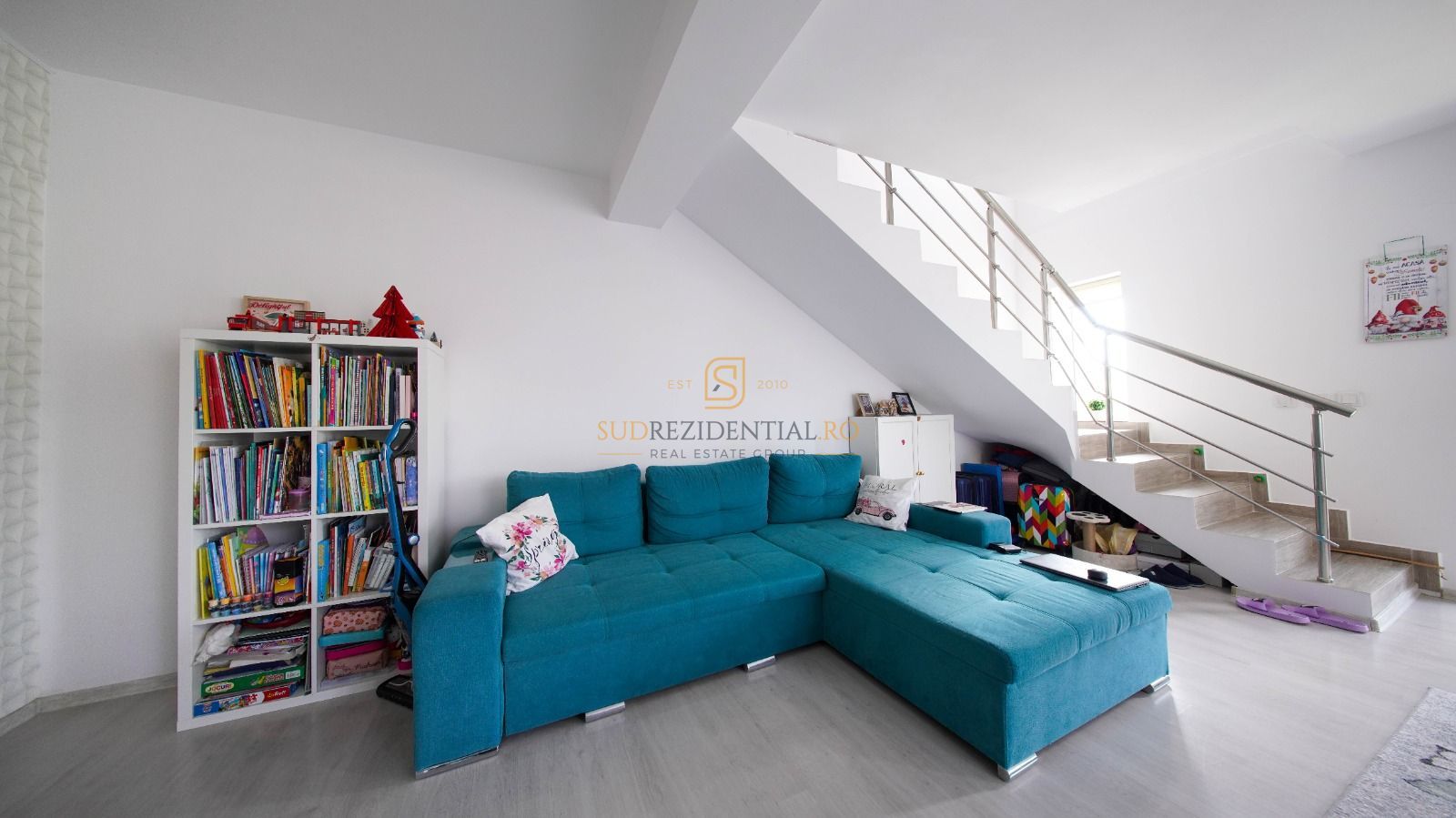 Duplex modern 4 camere + mansardă, complet mobilat – Comuna Berceni - Poză 8