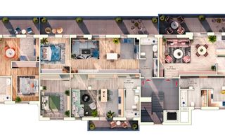 Apartament cu 2 camere+terasa de 12mp, zona Piata Marasti! - Poză 6