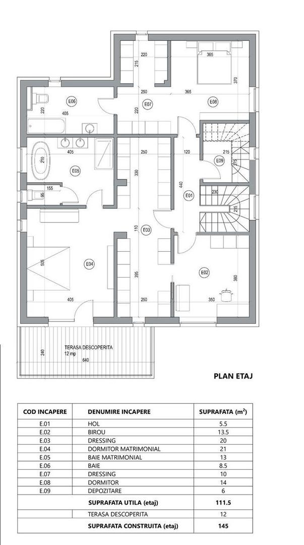 De vanzare Vila Str. Daliei - Petresti Corbeanca Ilfov - Schiță 22