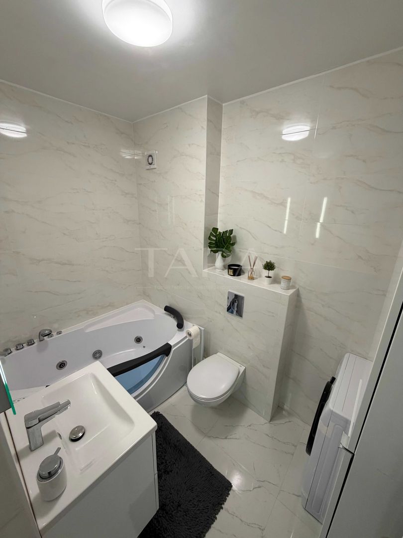 Apartament modern, 2 camere, parcare subterană,  zonă linistita. - Poză 7