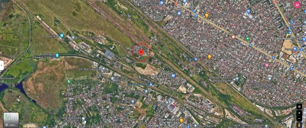 Chitila - zona Triaj, Str. Campul cu Maci, 985 mp. teren intravilan - Poză 1