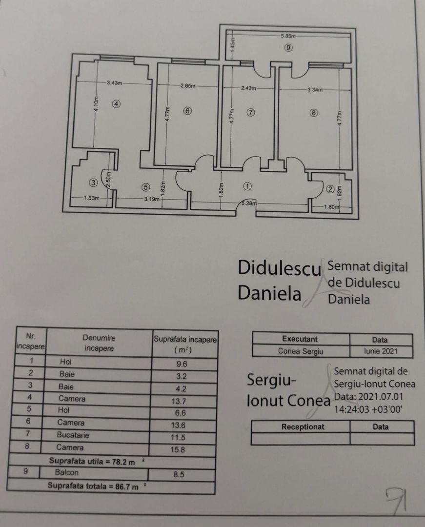 AP. 3 CAMERE MOBILAT/UTILAT, PARCARE SUBTERANA, BOXA INCLUSA, COMIS 0% - Poză 11