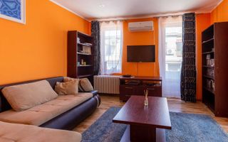 Închiriez apartament 2 camere, Unirii, mobilat, centrala, parcare, AC - Poză 1