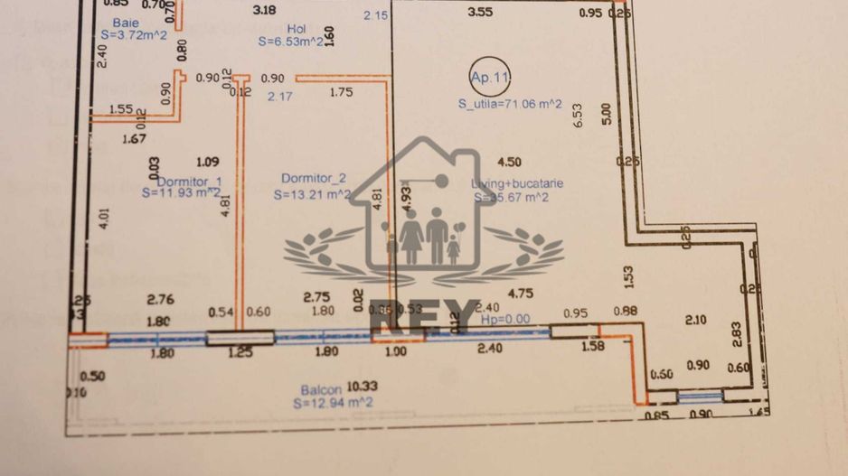 Apartament 3 camere Sibiu complex City Residence - Poză 8
