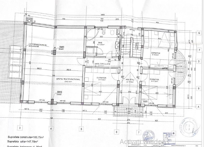 Vila in constructie  2300mp teren Moara Nica - Poză 14