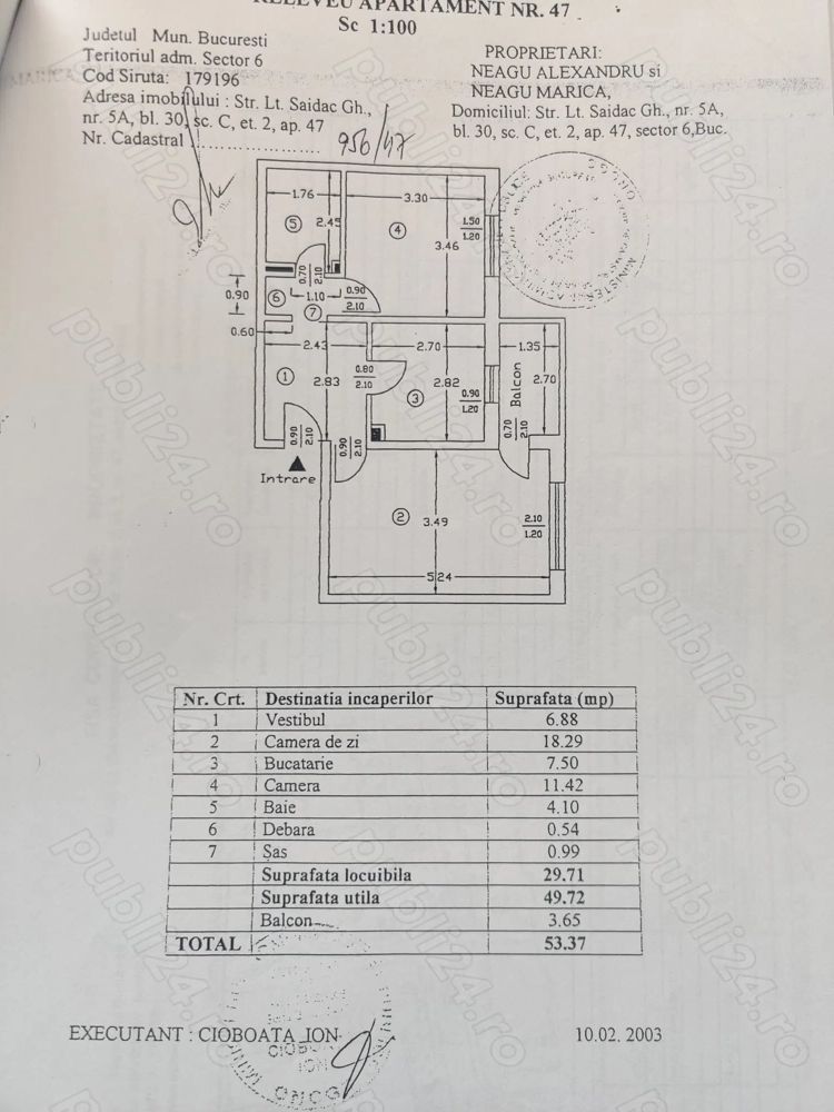 Apartament 2 camere decomandat - Poză 2
