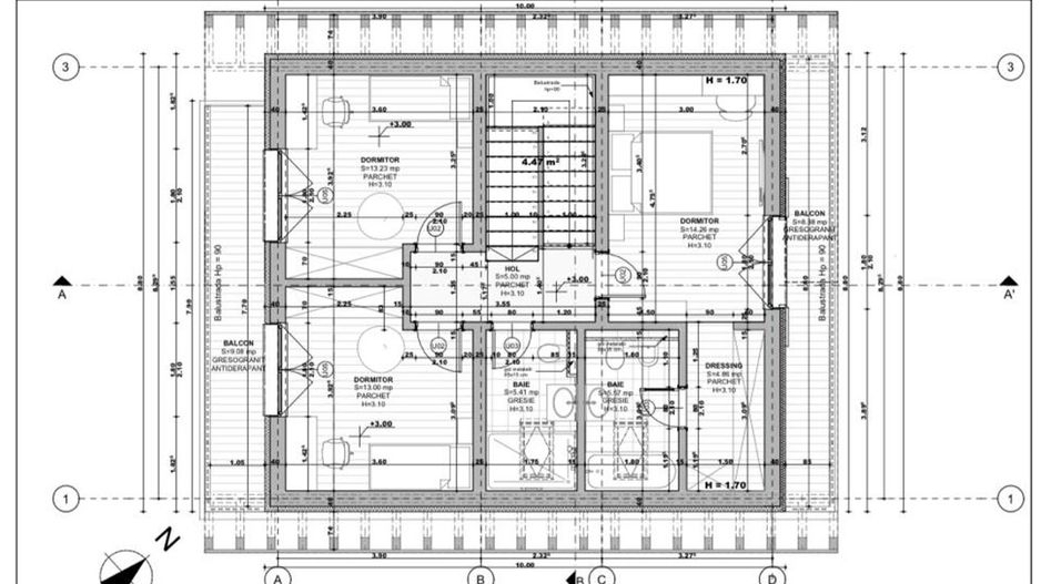Casa cu 4 camere | Chinteni | Teren 672 mp | Arhitectura deosebita | - Poză 6