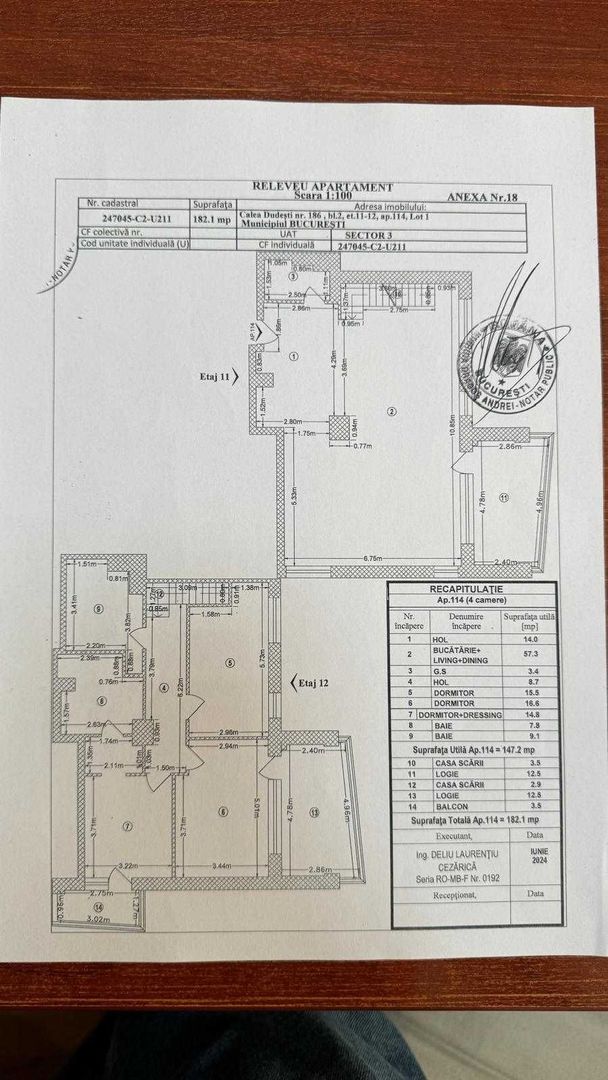 Duplex 4 camere, 182,10 mp, rezidential Select Dudesti - Poză 7