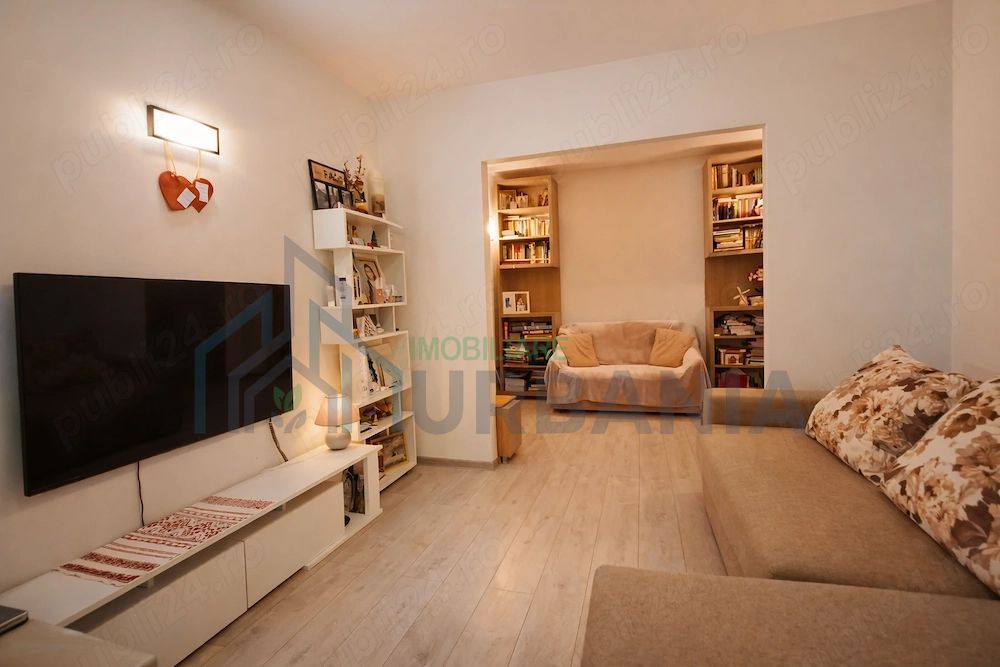 Apartament 2 camere de vanzare - Podu Ros, Iasi - renovat premium, mobilat - Poză 2