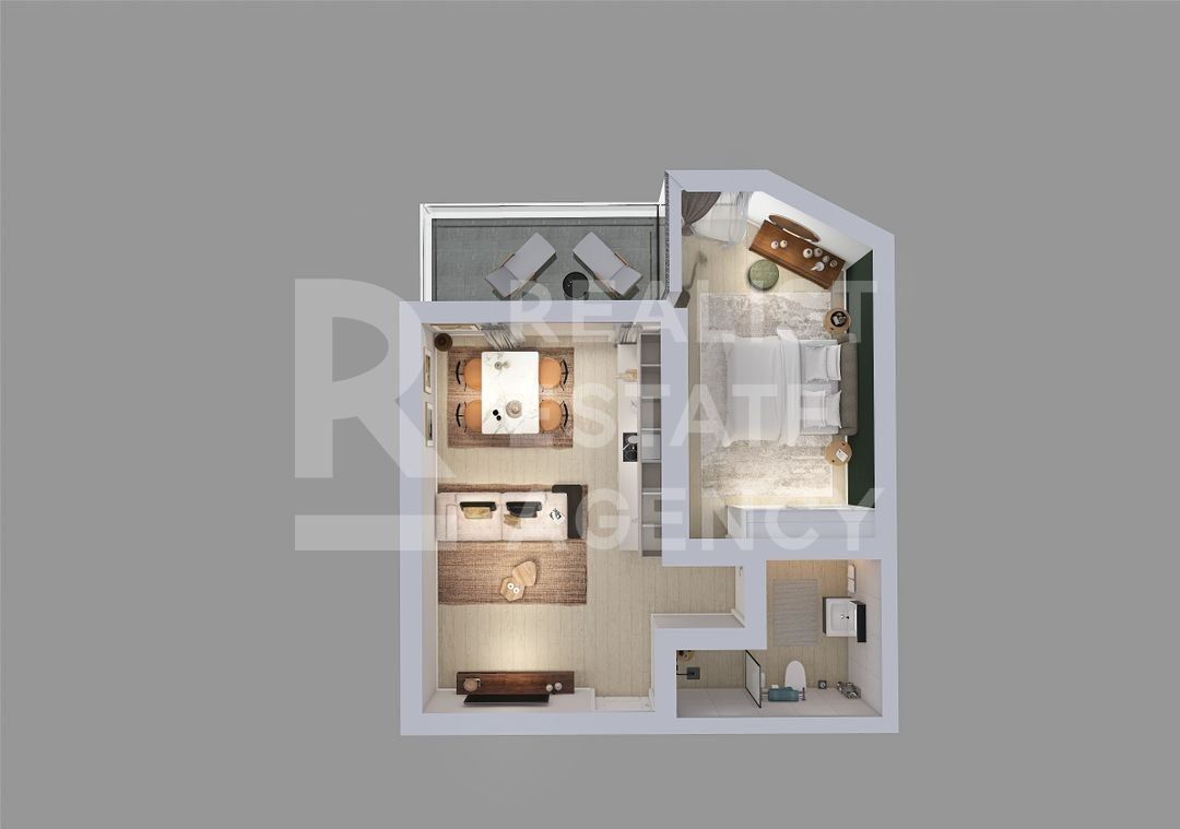 Apartament cu 2 camere, Meraki Resort&SPA, Constanța - Schiță 15