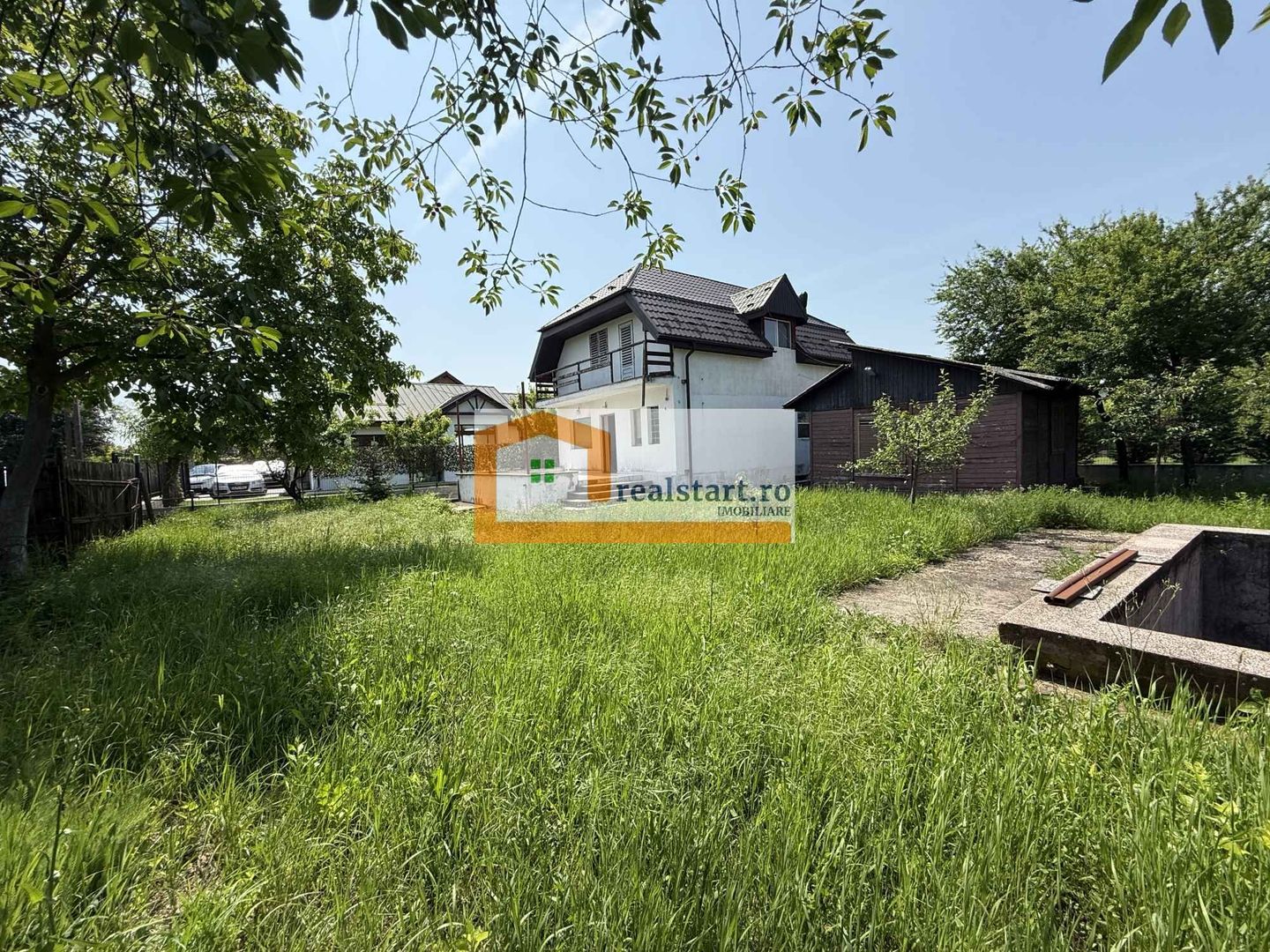 Investitie Vila Snagov D+P+M, nefinalizata, teren 791, intre lac si padure - Poză 2