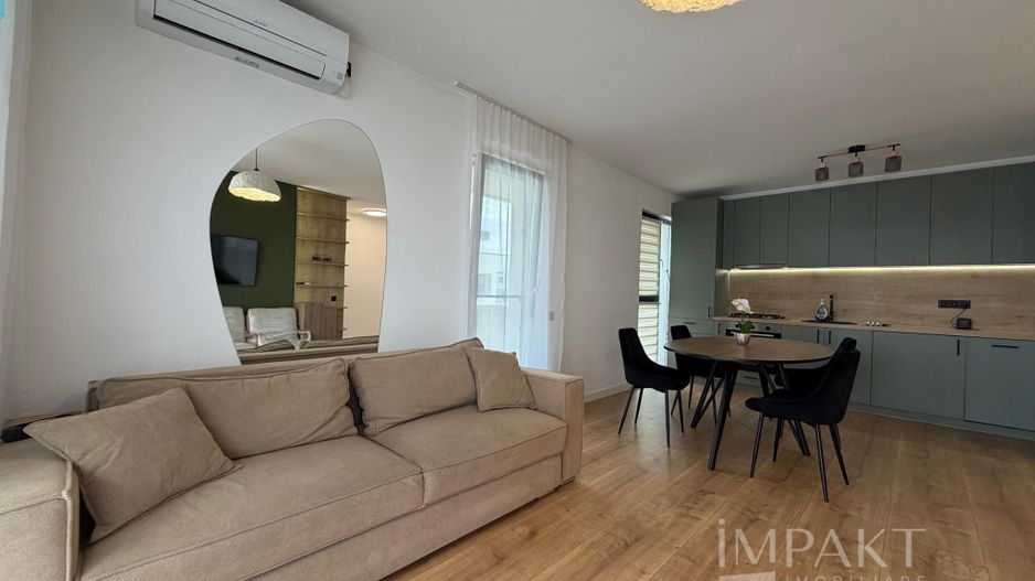 Apartament 2 camere cu terasă 23 mp și parcare subterană - Poză 1