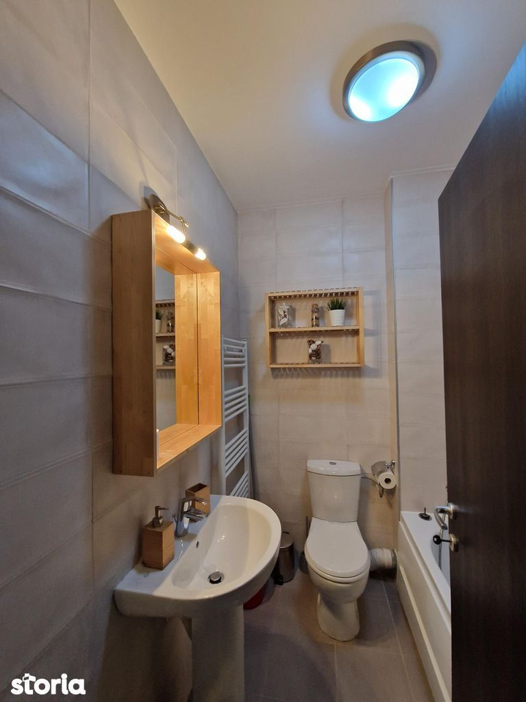 Proprietar, inchiriez apartament cu 3 camere, Bloc 2017, 2xbai, AC - Poză 12