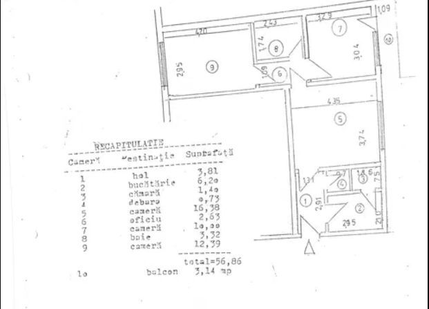 APARTAMENT 3 CAMERE 1 MAI | METROU - Poză 10