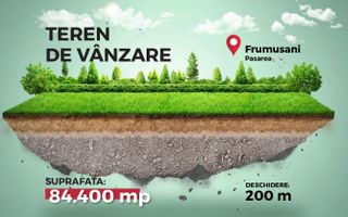 Teren ideal pentru dezvoltare rezidentiala, PUZ aprobat, Frumusani - Poză 3