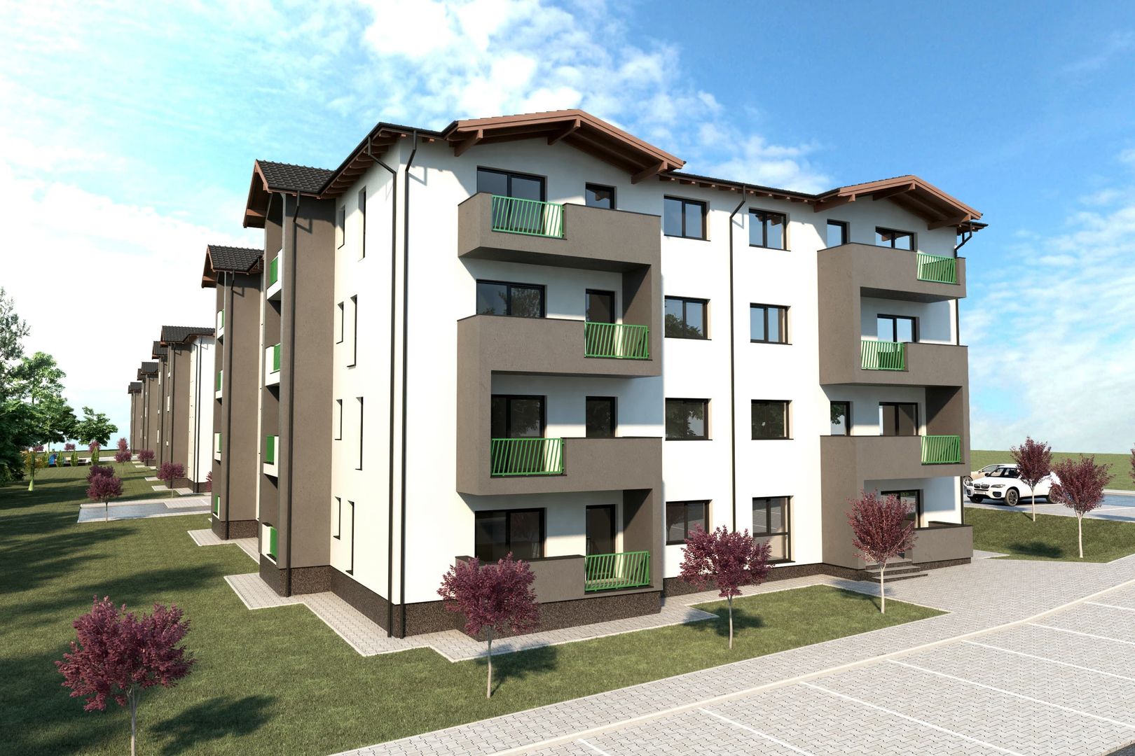 Garsonieră etaj 2 Orizont Residence Sânpetru (preț fără TVA) - Poză 13