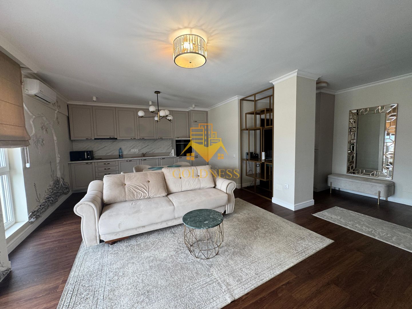 2 camere, lux, bloc nou, parcare, AC, Andrei Muresanu zona Mega Image - Poză 3