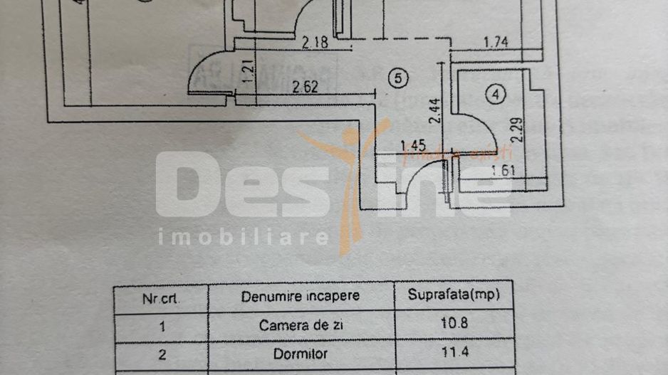 APARTAMENT 2 CAMERE DECOMANDAT AN CONSTRUCTIE 2023 - Poză 1