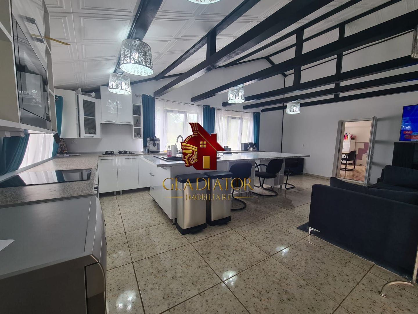 Casa + garaj + 1400 mp teren in Tomesti Goruni, zona de vis, nu rata - Poză 1