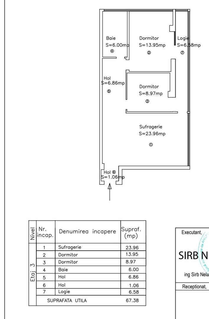 Apartament mobiliat si utilat - zona Semicentrala - Poză 17