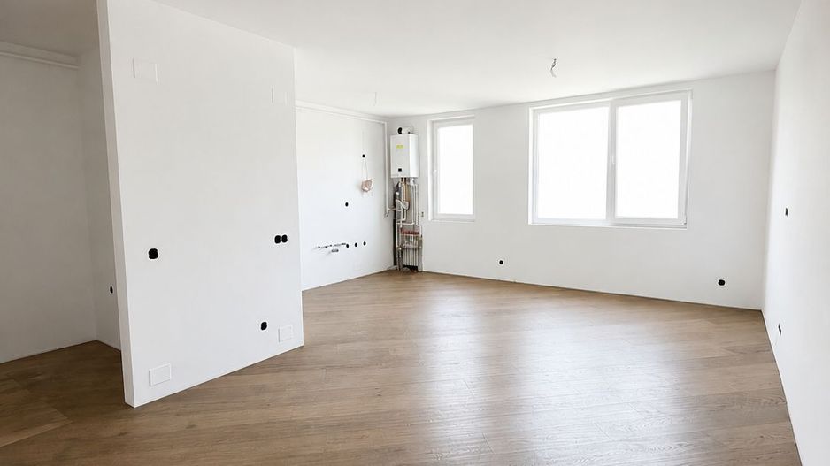 Apartament 2 camere, depozitare, etaj intermediar, balcon, garaj, boxa - Poză 1