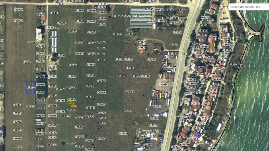 Teren intravilan 600mp Agigea RO-RO toate utilitățile vedere la mare - Poză 2