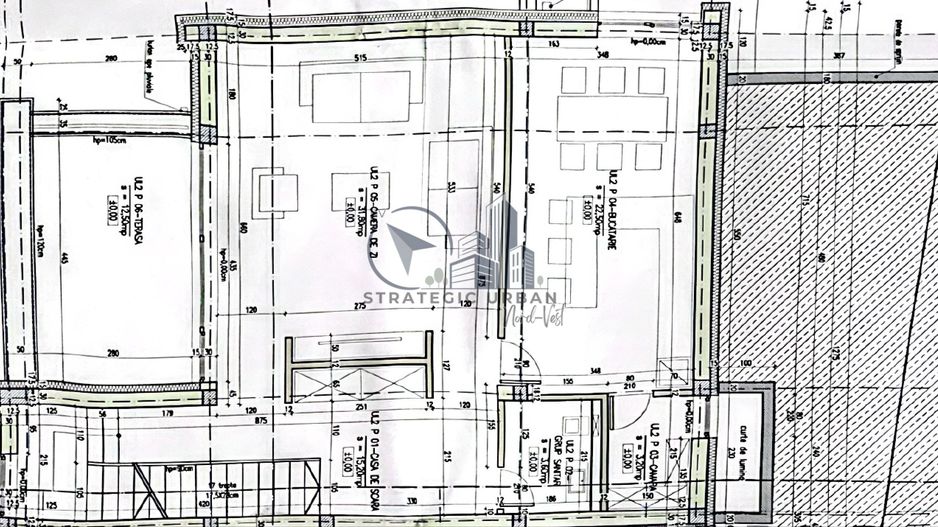 Duplex modern,160 mp utili, Teren 363 mp,Terase 40 mp, Valea Garbaului - Schiță 8