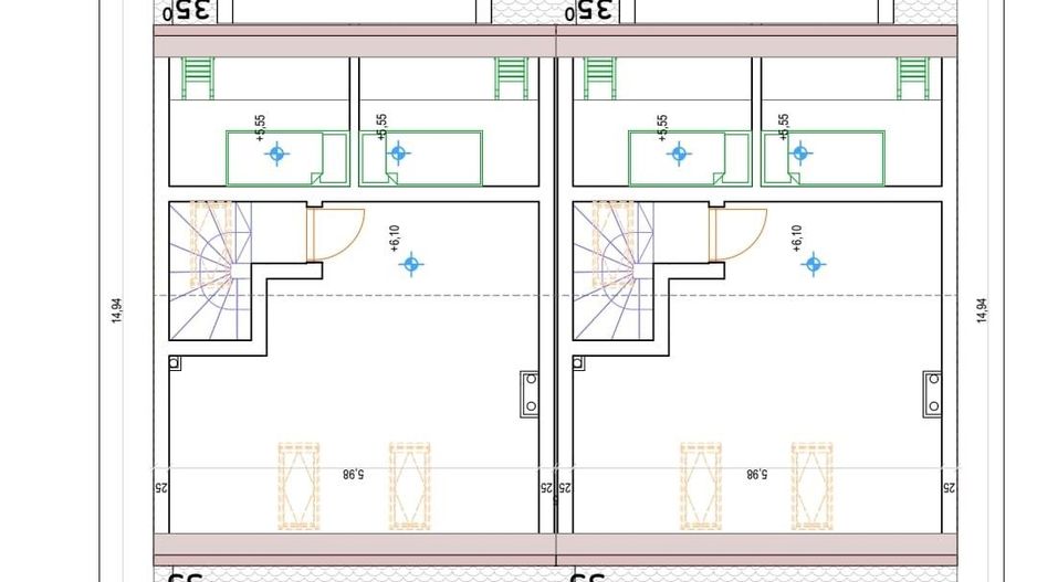 Braytim-Mures | Case insiruite | P+1E | 4 camere | 4 Bai | Garaj - Poză 6