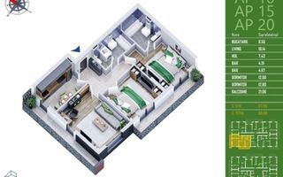 Apartament deosebit cu 3 camere, bloc nou 2025 – Zona Pallady, - Poză 22