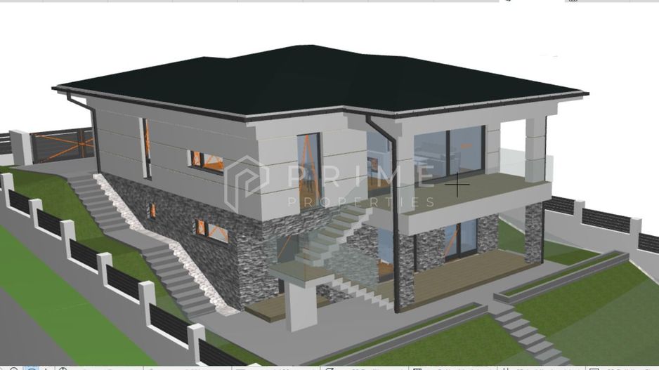 De vânzare – Casă modernă premium, cu view superb în Corunca - Poză 3