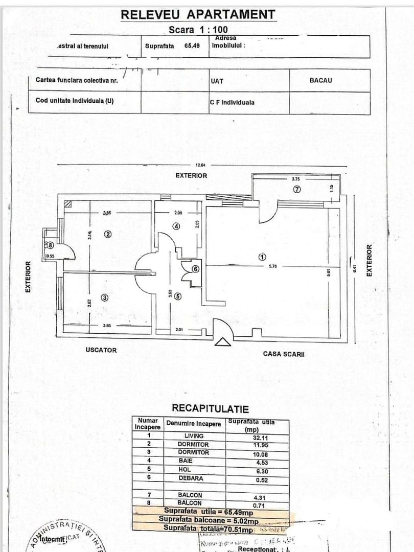 Apartament cu 3 camere de vânzare în zona Stefan cel Mare - Poză 20
