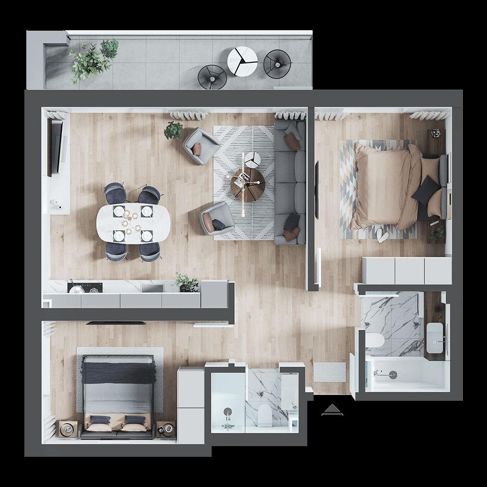 De vanzare Apartamente Noi in Complexul Arena Residence – Oradea - Poză 13