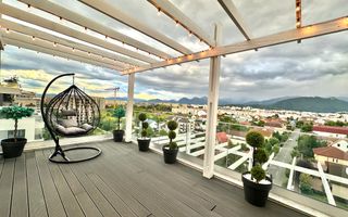 Penthouse modern de inchiririere cu 3 camere, terasă 80 mp zona Coresi - Poză 18