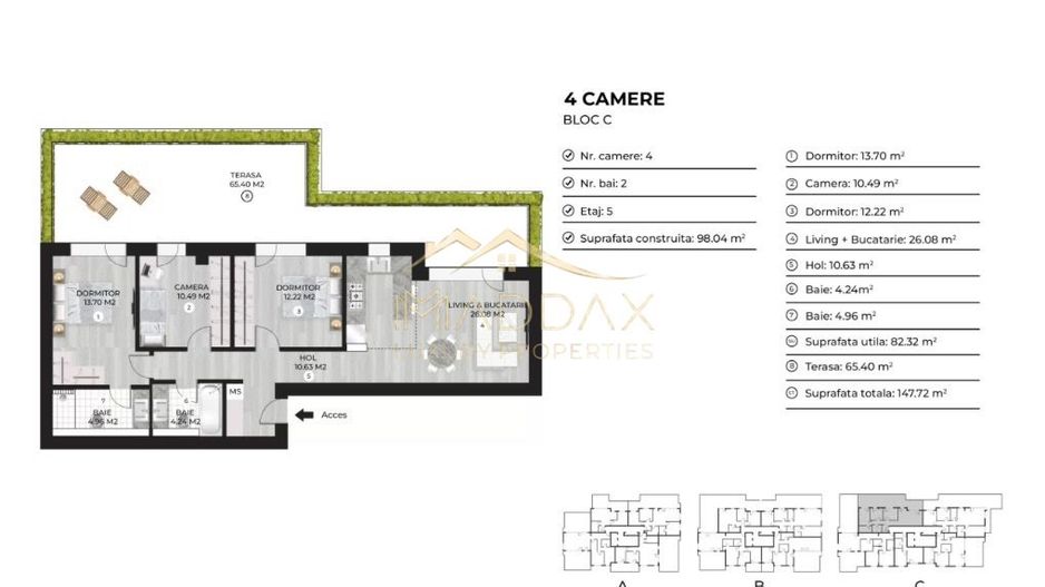 Penthouse 4 camere_Terasa 65 mp**NOU**//Lake view//Dna Ghica//Colentina - Poză 27