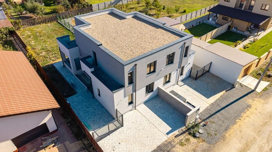 Duplex P+E în Moșnița Nouă, 3 dormitoare, 3 bai, teren 403 mp. Comision 0% - Poză 50