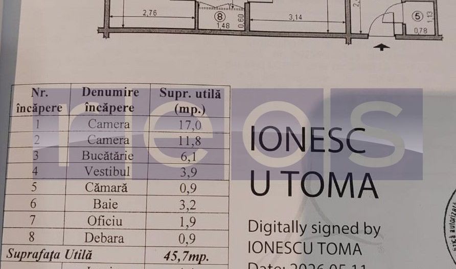 DE VANZARE 2 CAMERE   DRUMUL TABEREI - PARC SI METROU 5 MIN - Poză 6
