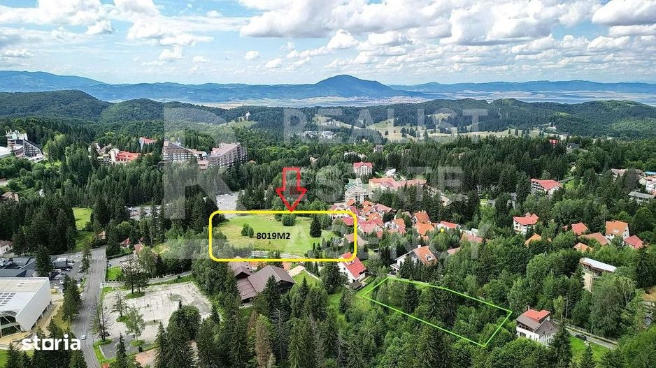 Teren intravilan 8.019 mp în Poiana Brașov, Strada Poiana Ursului - Poză 1