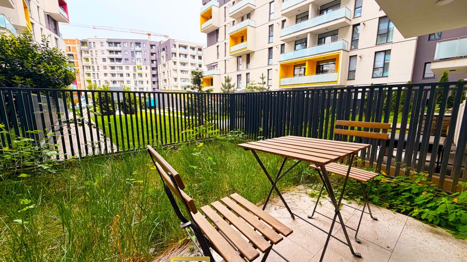 Apartament 1 cameră de vanzare Timișoara – Vivalia Grand, terasa - Poză 9