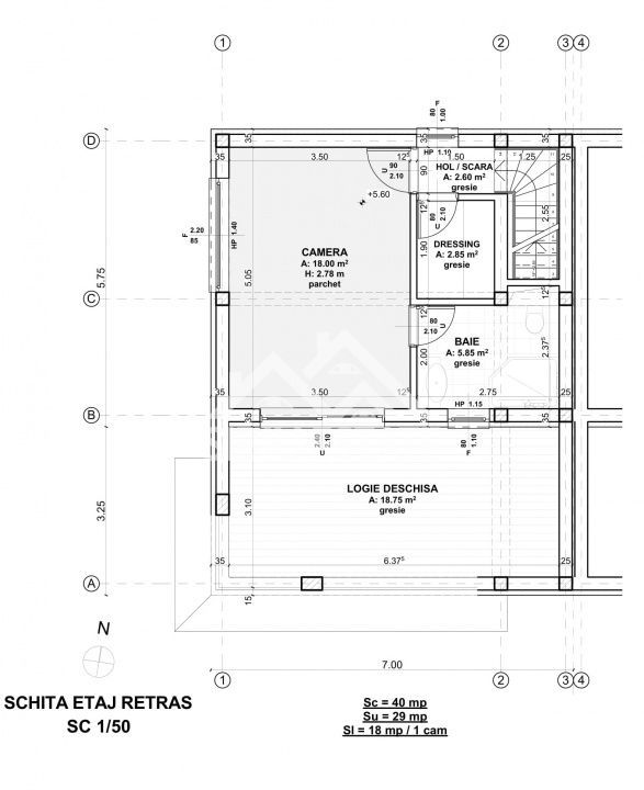 Casa 3 dormitoare, 3 bai, terasa, Selimbar, Sibiu - Poză 8