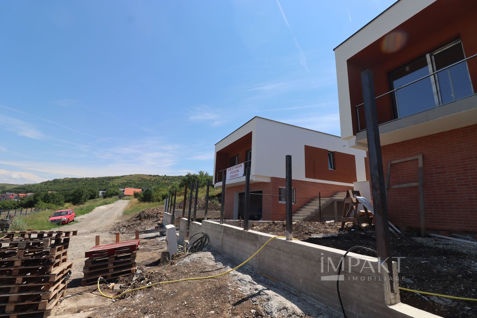 Casa individuala semifinisata, teren 600 mp, Chinteni! - Poză 10