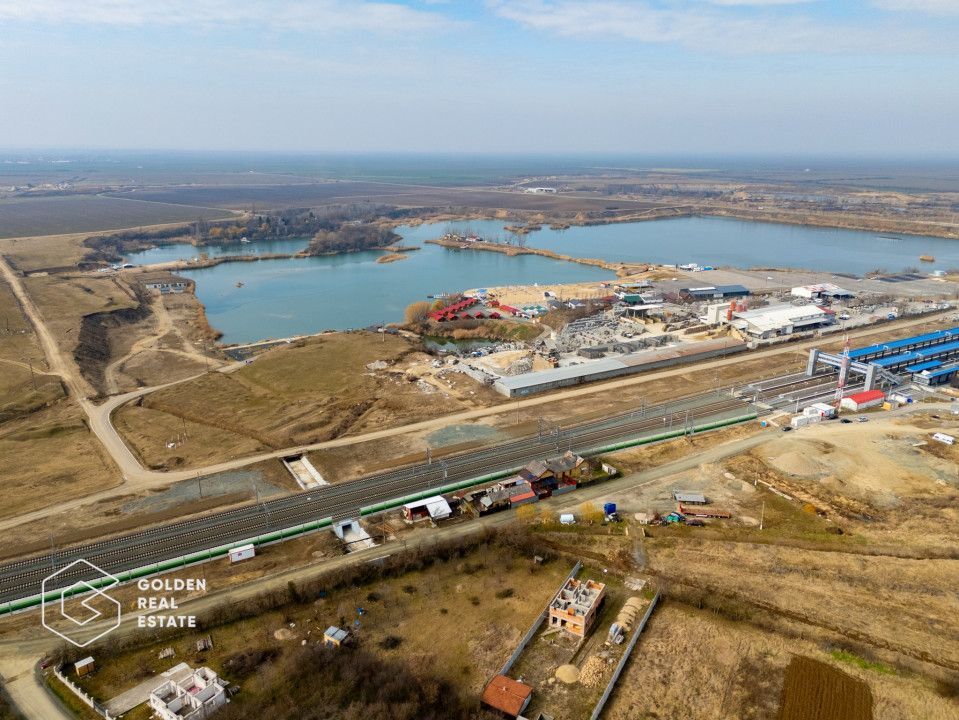 Litoralul vestului, 1000 mp, deschidere la lac, Ghioroc - Poză 6