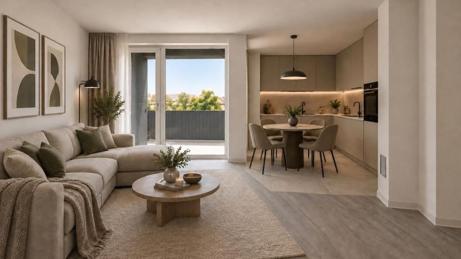Apartament 2 camere, 52,65 mp + terasa 10,9 mp | Sunbelt Mehala | Comision 0 - Poză 1