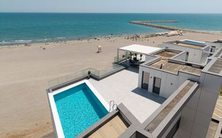 PENTHOUSE CU PISCINA, VEDERE PANORAMICA LA MARE/FALEZA OLIMP - Poză 3