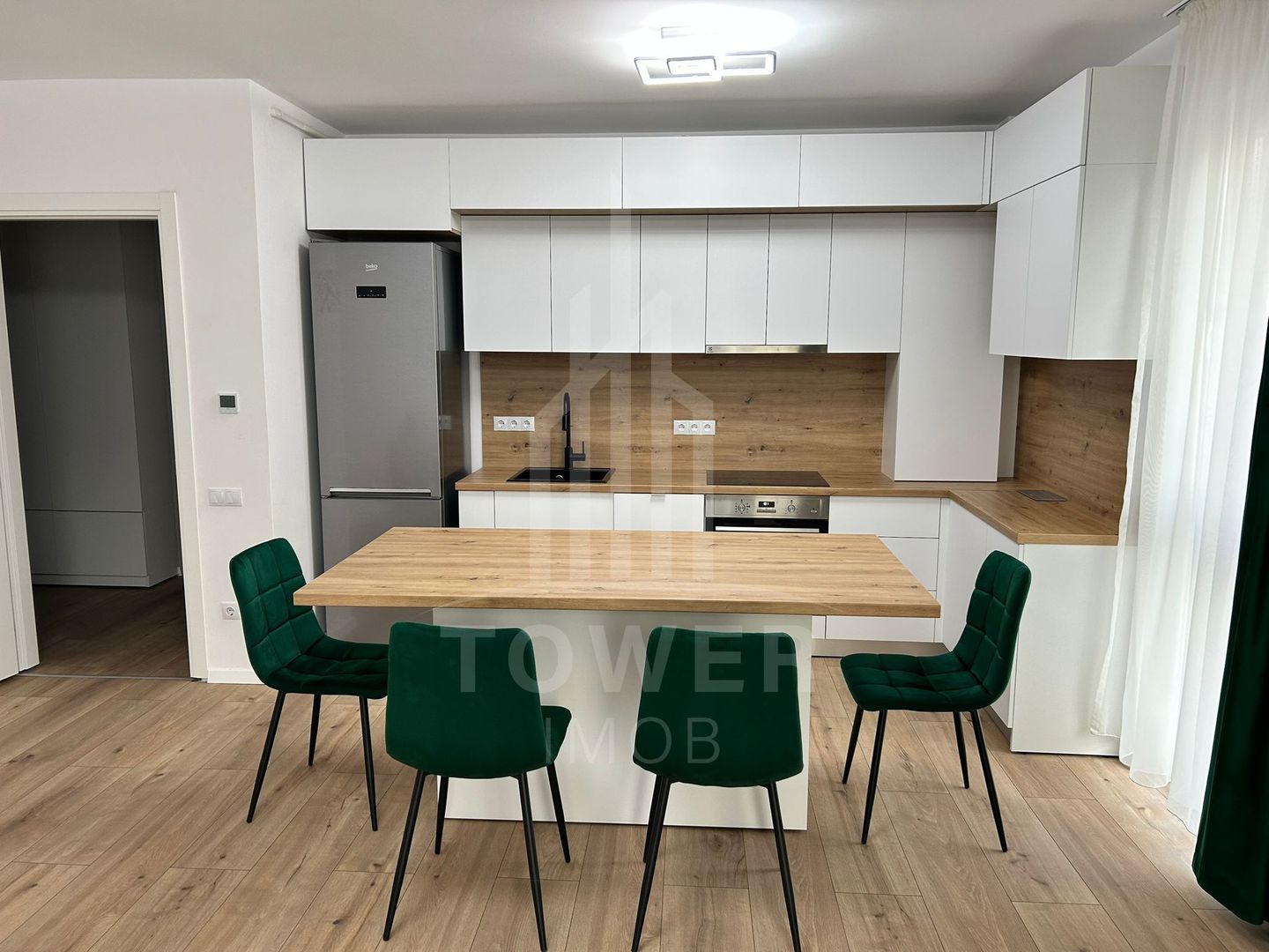 Apartament modern de închiriat | 3 camere | 2 bai | parcare subterană - Poză 3